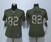 Women Nike Limited Dallas Cowboys #82 Witten Green Green Salute To Service Jersey,baseball caps,new era cap wholesale,wholesale hats